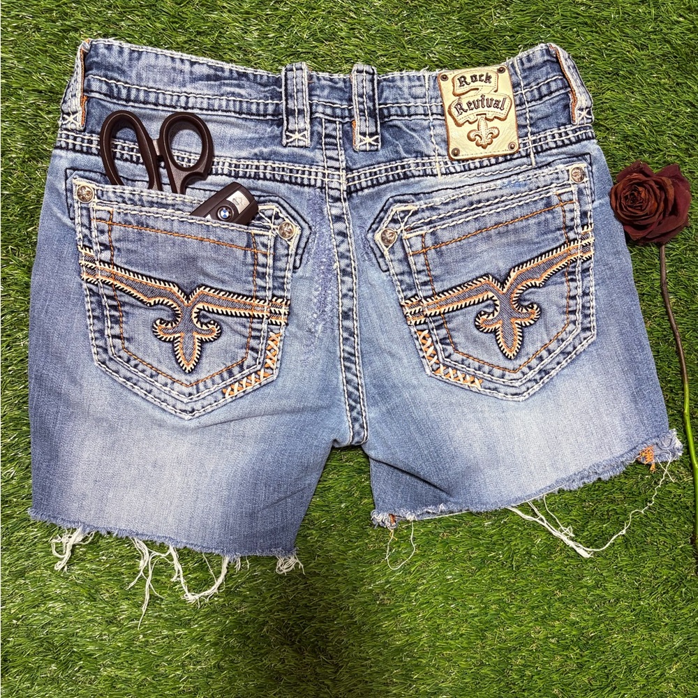 Rock Revival Double pocket Jorts